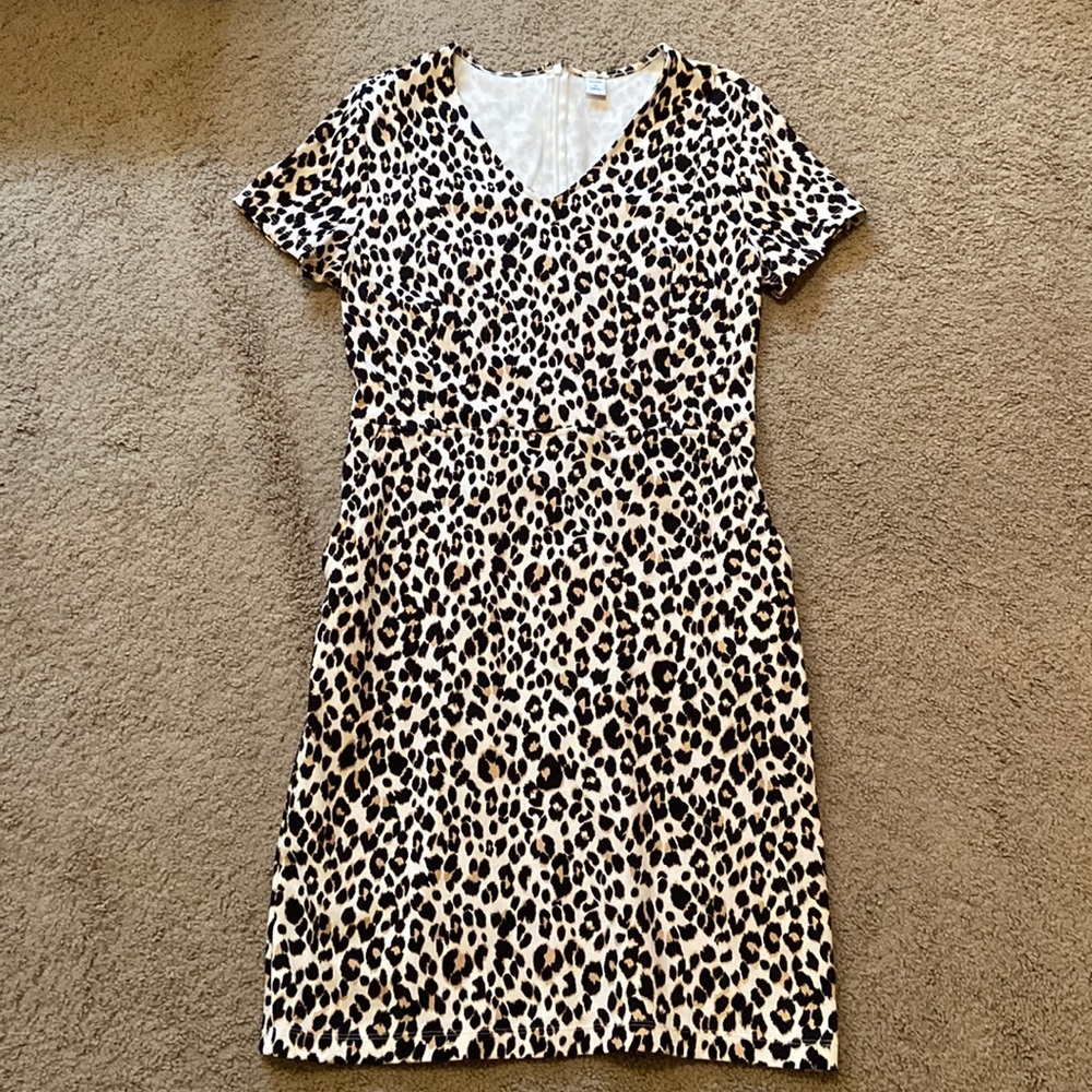 Animal print dress